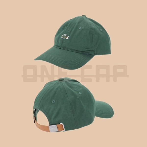 Boné Lacoste Aba Curva Strapcback Logo Masculino - Image 4